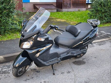 2011 Suzuki Burgman (SkyWave) 650, чёрный, 465000 рублей, вид 3
