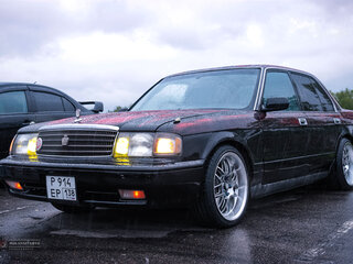 1994 Toyota Crown VIII (S130), чёрный, 610000 рублей, вид 1