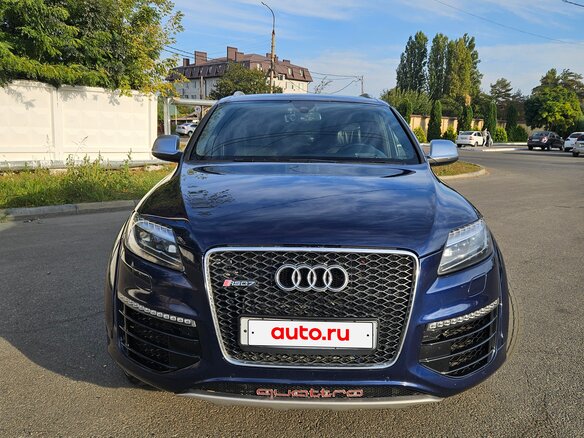 2009 Audi Q7 I (4L) Рестайлинг, синий, 4500000 рублей - вид 1