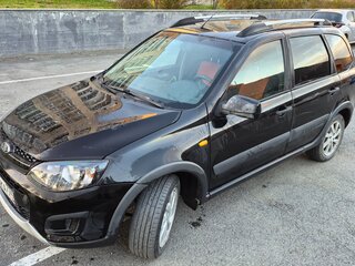 2016 Lada (ВАЗ) Kalina II, чёрный, 450000 рублей, вид 5