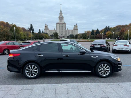 2017 Kia Optima IV, чёрный, 1800000 рублей, вид 4