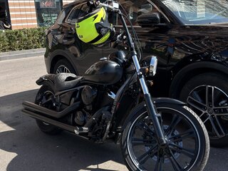 2010 Kawasaki VN900 Vulcan, чёрный, 560000 рублей, вид 2