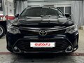 2015 Toyota Camry VII (XV50) Рестайлинг, чёрный - вид 3