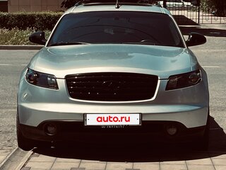 2003 Infiniti FX35 I (S50), чёрный, 950000 рублей, вид 1