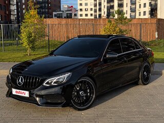 2014 Mercedes-Benz E-Класс 200 IV (W212, S212, C207) Рестайлинг, чёрный, 1695000 рублей, вид 1