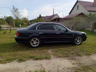 2008 Hyundai Sonata ТагАЗ IV (EF) Рестайлинг, чёрный, 770000 рублей, вид 2