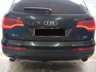 2007 Audi Q7 I (4L), чёрный, 1250000 рублей, вид 4