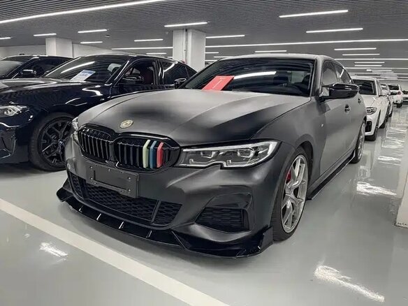 2022 BMW 3 серии 320i VII (G2x), чёрный, 2410000 рублей
