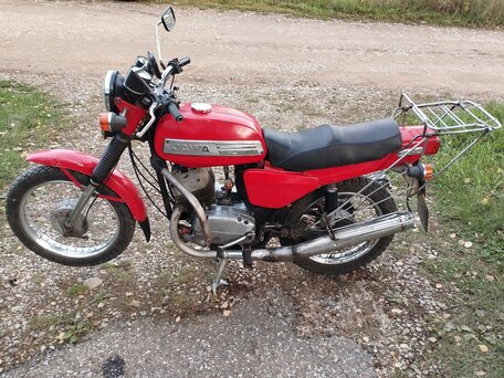 1983 Jawa 350/634, красный, 175000 рублей, вид 3
