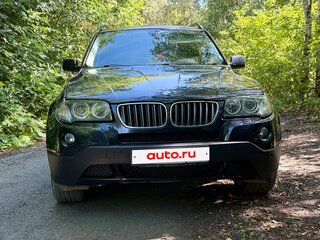 2007 BMW X3 25i I (E83) Рестайлинг, синий, 1190000 рублей, вид 2