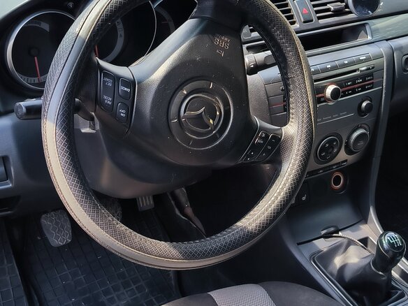 2007 Mazda 3 I (BK) Рестайлинг, чёрный, 770000 рублей - вид 5