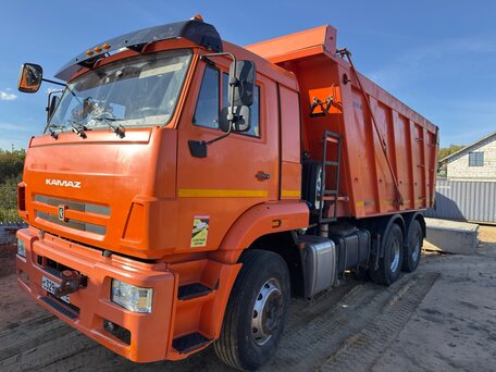 2020 КамАЗ 6520, оранжевый, 2500000 рублей, вид 1