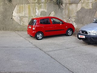 2007 Kia Picanto I, красный, 390000 рублей, вид 4