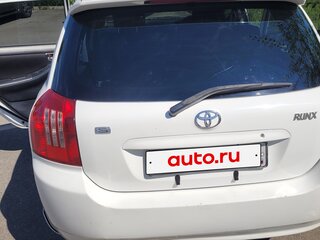 2003 Toyota Corolla Runx IX (E120, E130), белый, 480000 рублей, вид 3