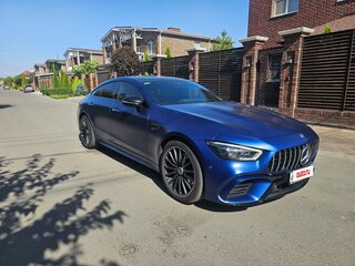 2019 Mercedes-Benz AMG GT 4-Door Coupe 53 I, синий, 7550000 рублей, вид 3