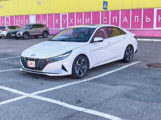 2021 Hyundai Elantra VII (CN7), белый, 1850000 рублей, вид 1