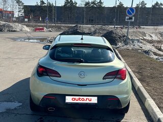 2011 Opel Astra GTC J Рестайлинг, серый, 487000 рублей, вид 3