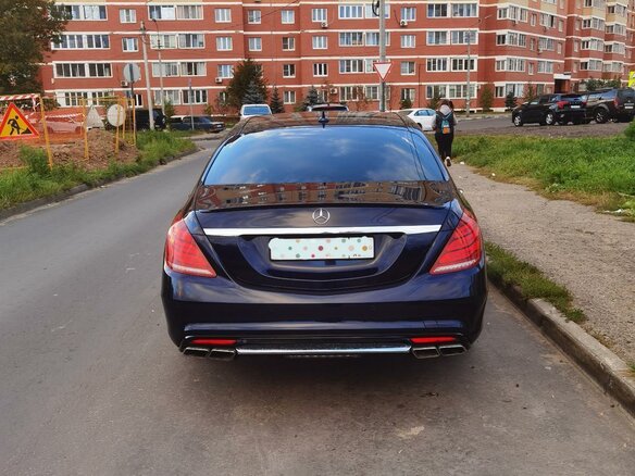 2016 Mercedes-Benz S-Класс 400 Long VI (W222, C217), синий, 4000000 рублей - вид 5