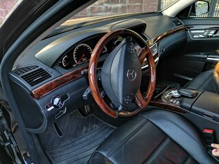 2011 Mercedes-Benz S-Класс AMG 63 AMG Long II (W221) Рестайлинг, чёрный, 3000000 рублей, вид 4