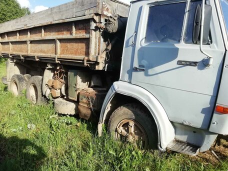 1991 КамАЗ 55102, серый, 350000 рублей, вид 3