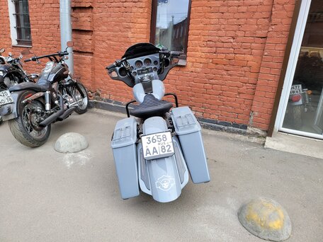 2001 Harley-Davidson Electra Glide, серый, 749000 рублей, вид 3
