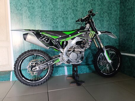 2020 Kawasaki KX 250, зелёный, 519000 рублей, вид 4