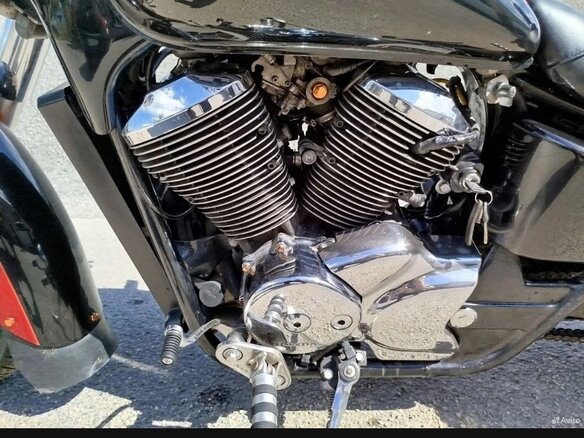 1997 Honda Shadow 400, красный, 305000 рублей - вид 7