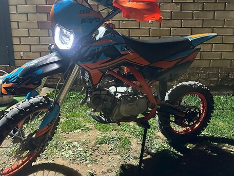 2024 Kayo Evolution YX140EM, оранжевый, 75000 рублей, вид 3