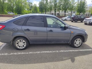 2016 Lada (ВАЗ) Granta I, серый, 500000 рублей, вид 5