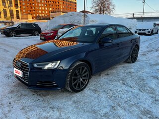 2017 Audi A4 V (B9), синий, 1300000 рублей, вид 1