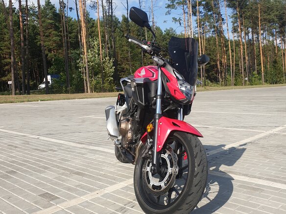 2019 Honda CB 500F, красный, 650000 рублей - вид 6