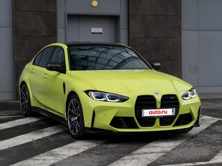 2022 BMW M3 Competition Package VI (G80), жёлтый, 9300000 рублей, вид 2