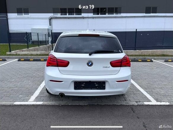 2017 BMW 1 серии 118d II (F20/F21) Рестайлинг, белый, 1700000 рублей - вид 5