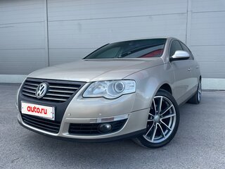 2008 Volkswagen Passat B6, бежевый, 690000 рублей, вид 4