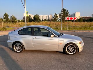 2002 BMW 3 серии Compact 318i IV (E46) Рестайлинг, серый, 575000 рублей, вид 2