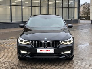 2018 BMW 6 серии Gran Turismo 630d xDrive IV (G32), чёрный, 5200000 рублей, вид 3