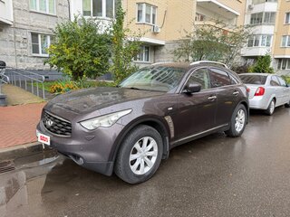 2008 Infiniti FX35 II (S51), коричневый, 1250000 рублей, вид 1