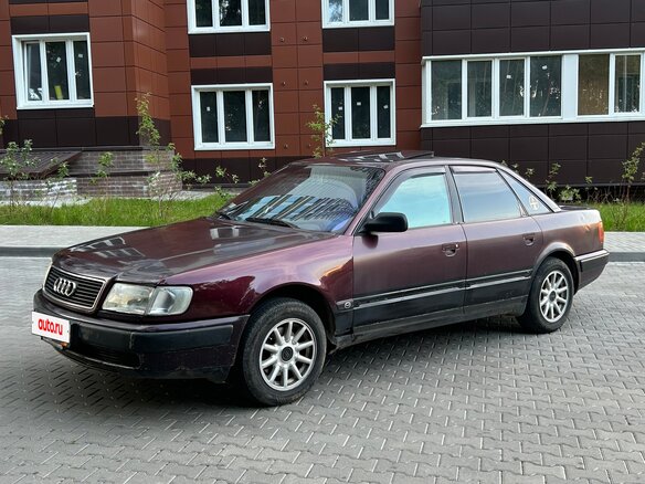 1993 Audi 100 IV (C4), красный, 315000 рублей - вид 5
