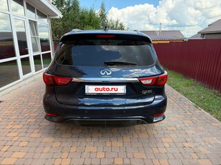 2017 Infiniti QX60 I Рестайлинг, синий, 2200000 рублей, вид 2