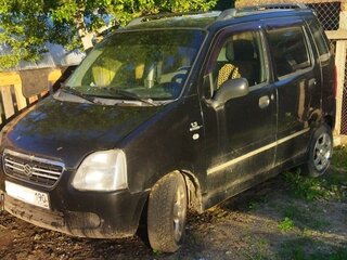 2002 Suzuki Wagon R+ II, чёрный, 126643 рублей, вид 2
