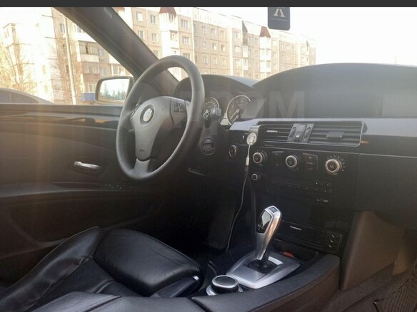 2007 BMW 5 серии 530xi V (E60/E61) Рестайлинг, чёрный, 1700000 рублей - вид 7