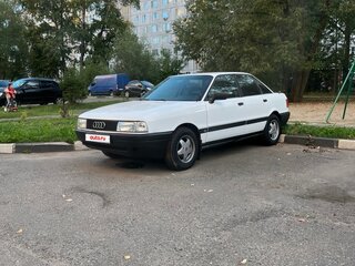 1988 Audi 80 IV (B3), белый, 210000 рублей, вид 2