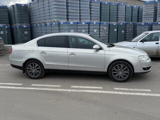 2008 Volkswagen Passat B6, серебристый, 750000 рублей, вид 2