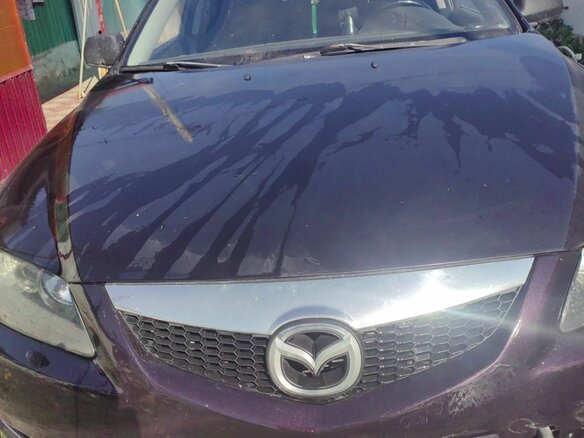 2005 Mazda 6 I (GG) Рестайлинг, красный, 420000 рублей