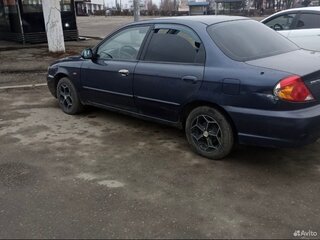 2006 Kia Spectra I Рестайлинг 2, синий, 220000 рублей, вид 4