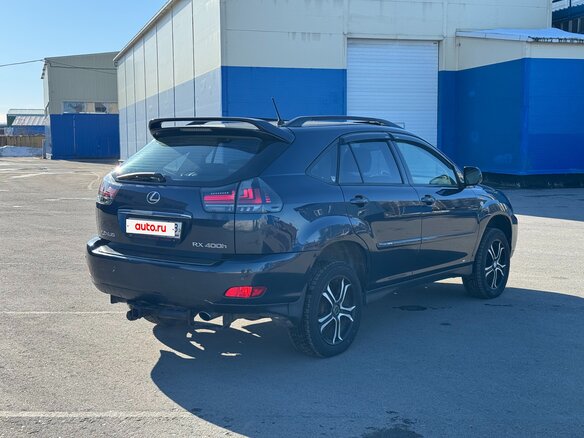 2007 Lexus RX 400h II Рестайлинг, синий, 1500000 рублей - вид 5