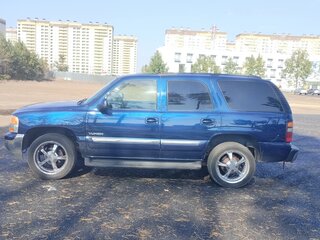 2002 GMC Yukon II (GMT800), синий, 445000 рублей, вид 3