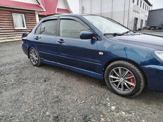 2006 Mitsubishi Lancer IX Рестайлинг, синий, 350000 рублей, вид 3