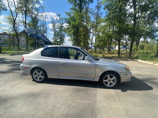 2003 Hyundai Accent II Рестайлинг, серый, 650000 рублей, вид 2