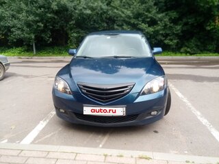 2007 Mazda 3 I (BK) Рестайлинг, синий, 348000 рублей, вид 2
